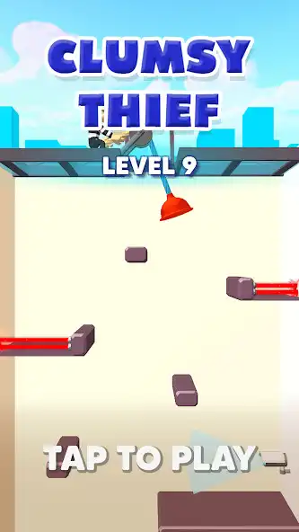 Play Clumsy Thief as an online game Clumsy Thief with UptoPlay