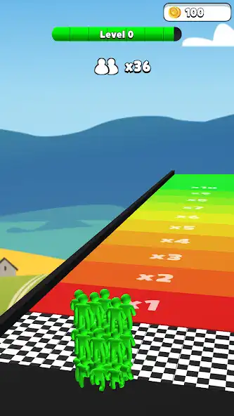 Play Cluster Run as an online game Cluster Run with UptoPlay