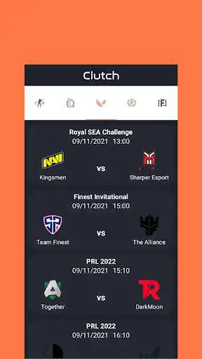 Play Clutch - Guia & streaming de esports  and enjoy Clutch - Guia & streaming de esports with UptoPlay