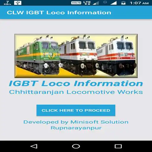 Free play online CLW IGBT LOCO INFORMATION APK Free play online CLW IGBT LOCO INFORMATION APK