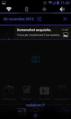 Play CM10 Theme NeonBlue