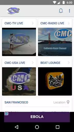 Play APK CMC California Music Channel  and enjoy CMC California Music Channel with UptoPlay com.cmcbroadcasting.id_2872