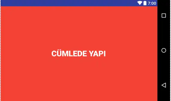 Play Cümlede Yapı as an online game Cümlede Yapı with UptoPlay