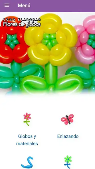 Play Cómo elaborar flores de globos  and enjoy Cómo elaborar flores de globos with UptoPlay