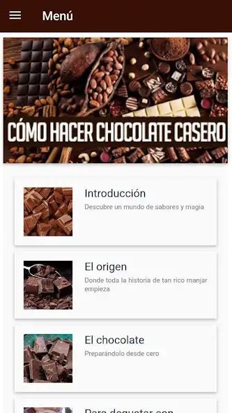 Play Cómo hacer chocolate casero  and enjoy Cómo hacer chocolate casero with UptoPlay