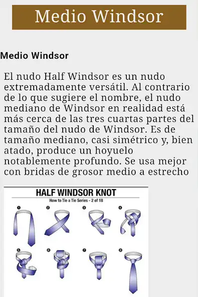 Play Cómo hacer un nudo de corbata as an online game Cómo hacer un nudo de corbata with UptoPlay