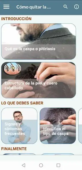 Play Cómo quitar la caspa REMEDIOS  and enjoy Cómo quitar la caspa REMEDIOS with UptoPlay