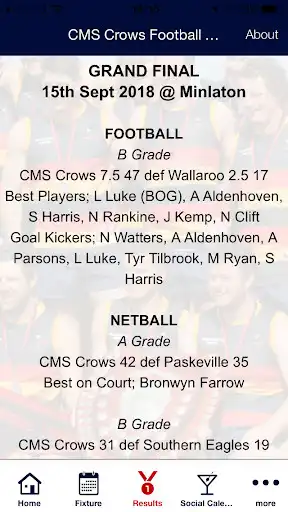 Play CMS Crows Football & Netball as an online game CMS Crows Football & Netball with UptoPlay