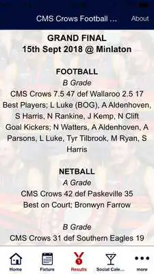 Play CMS Crows Play CMS Crows