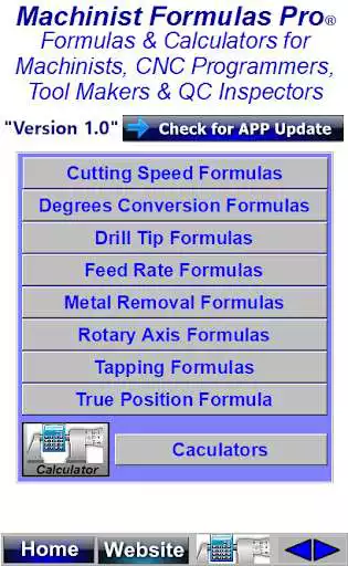 Play CNC Machinist Maths Formulas Speeds Feeds FREE  and enjoy CNC Machinist Maths Formulas Speeds Feeds FREE with UptoPlay