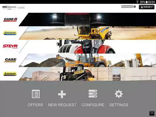 Play APK CNH IND eQuipment Sales  and enjoy CNH IND eQuipment Sales with UptoPlay com.cnh.tk_qua