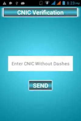 Play CNIC Verification Through SMS