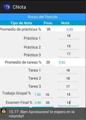 Play Cnotas USIL