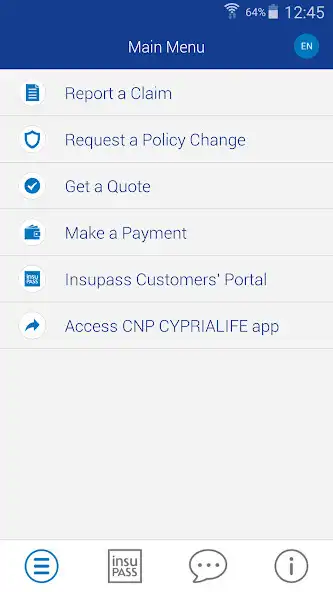 Play APK CNP ASFALISTIKI  and enjoy CNP ASFALISTIKI with UptoPlay eu.dynamicworks.CNP_Insurance