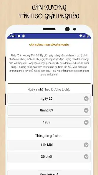Play CÂN XƯƠNG TÍNH SỐ GIÀU NGHÈO  and enjoy CÂN XƯƠNG TÍNH SỐ GIÀU NGHÈO with UptoPlay