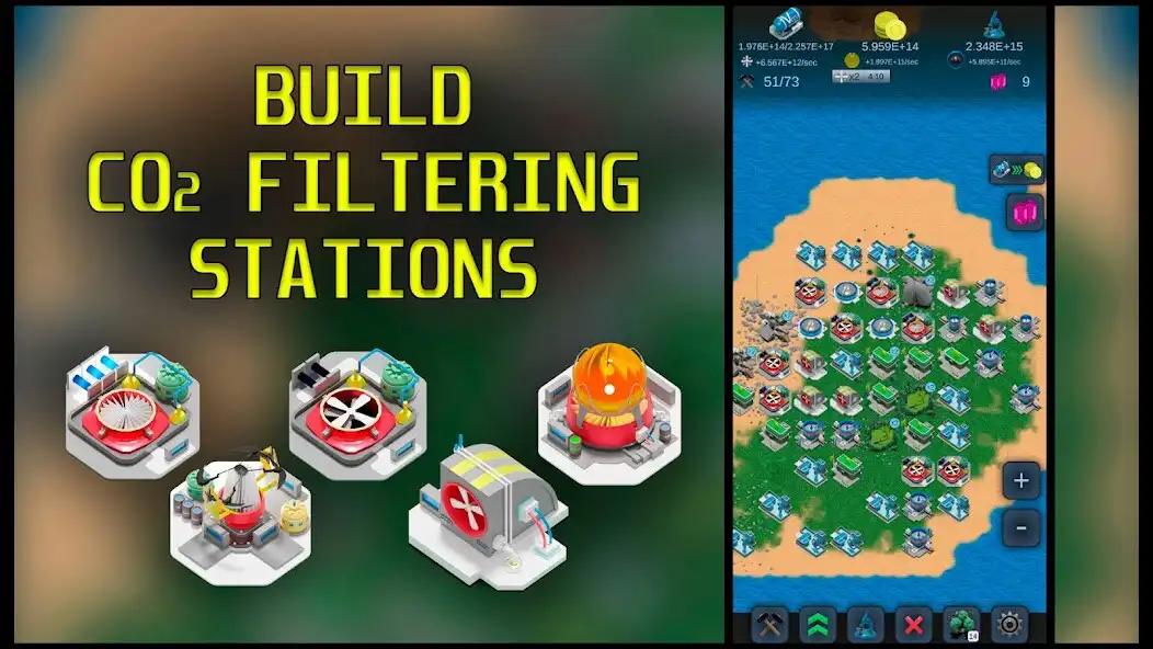 Play CO2: idle tycoon game  and enjoy CO2: idle tycoon game with UptoPlay