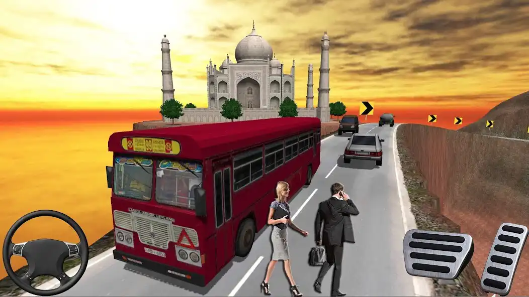 Play Coach Bus Driving Games as an online game Coach Bus Driving Games with UptoPlay