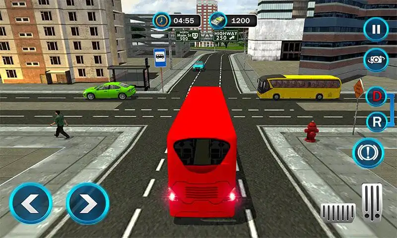 Play Coach Bus Driving Sim 3D as an online game Coach Bus Driving Sim 3D with UptoPlay