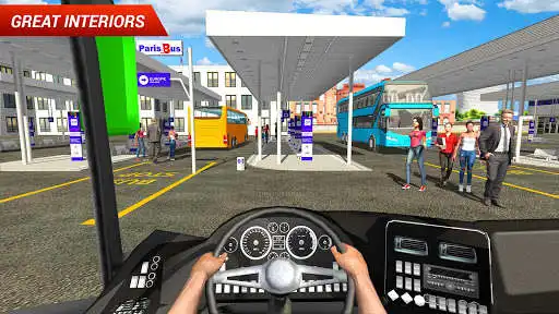 Play Coach Bus Driving Simulator 2018 as an online game Coach Bus Driving Simulator 2018 with UptoPlay