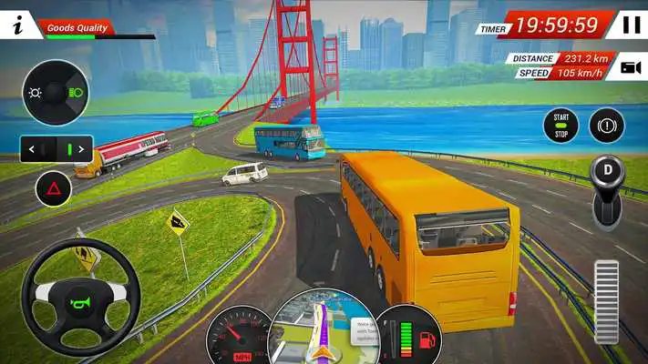 Play Coach Bus Driving Simulator 2018