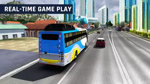 Play Coach Bus Racing Simulator 3D as an online game Coach Bus Racing Simulator 3D with UptoPlay