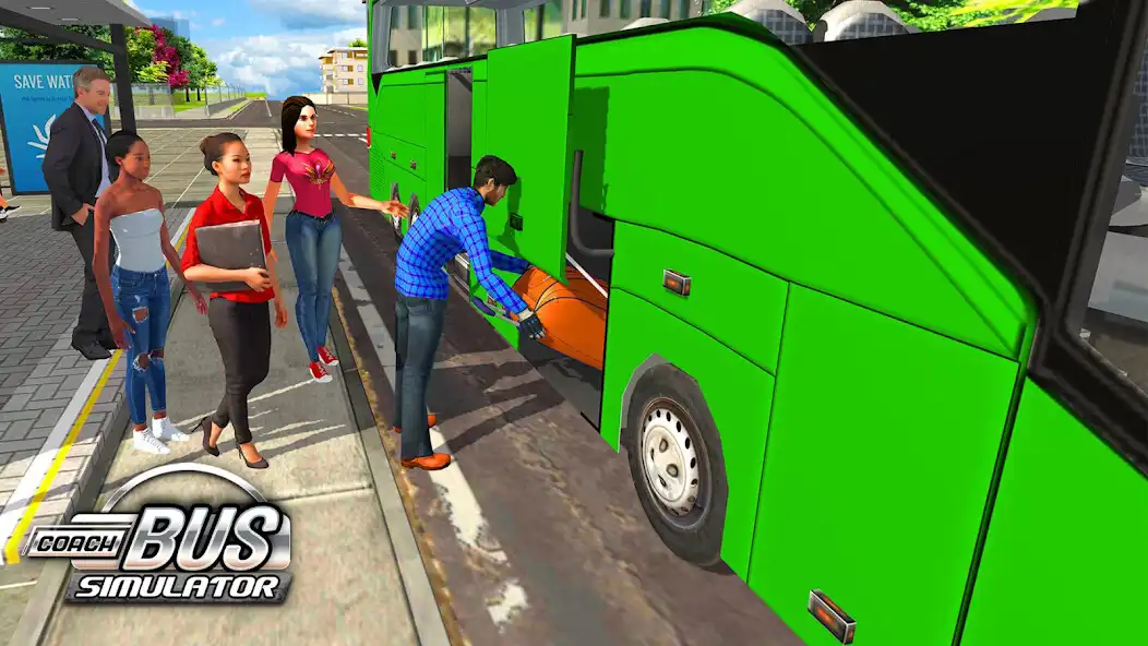 Play Coach Bus Simulator:23 as an online game Coach Bus Simulator:23 with UptoPlay