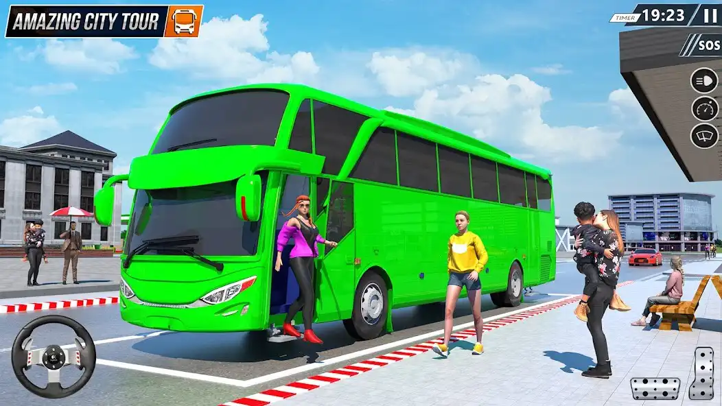 Play Coach Bus Simulator Drive Game  and enjoy Coach Bus Simulator Drive Game with UptoPlay