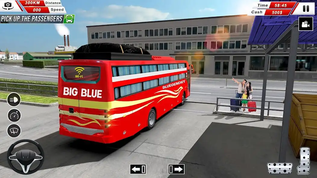 Play Coach Bus Simulator Drive Game as an online game Coach Bus Simulator Drive Game with UptoPlay