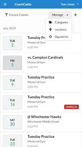 Play CoachCaddy as an online game CoachCaddy with UptoPlay
