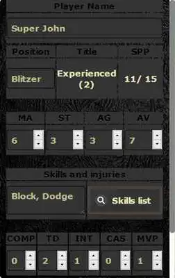 Play Coach Notebook - Bloodbowl