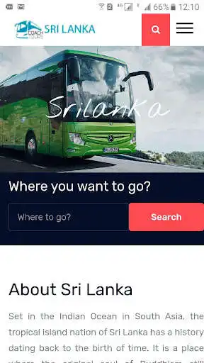 Play Coach Tours Sri Lanka  and enjoy Coach Tours Sri Lanka with UptoPlay