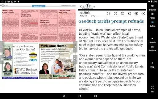 Play Coast River Business Journal E-Edition as an online game Coast River Business Journal E-Edition with UptoPlay