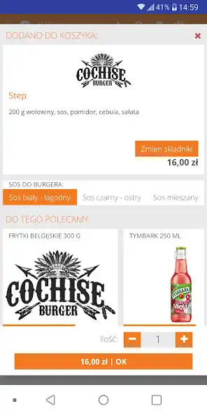 Play Cochise Burger Bydgoszcz as an online game Cochise Burger Bydgoszcz with UptoPlay