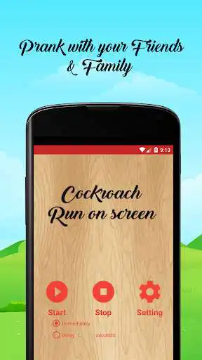 Play Cockroach Run on Screen as an online game Cockroach Run on Screen with UptoPlay