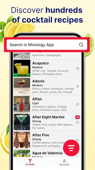 Play Cocktail Recipes Mixology App  and enjoy Cocktail Recipes Mixology App with UptoPlay