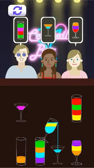 Play Cocktails please! as an online game Cocktails please! with UptoPlay