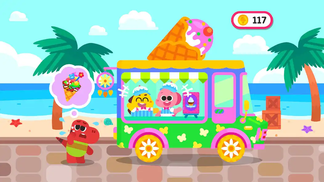 Play Cocobi Ice Cream Truck - Kids  and enjoy Cocobi Ice Cream Truck - Kids with UptoPlay