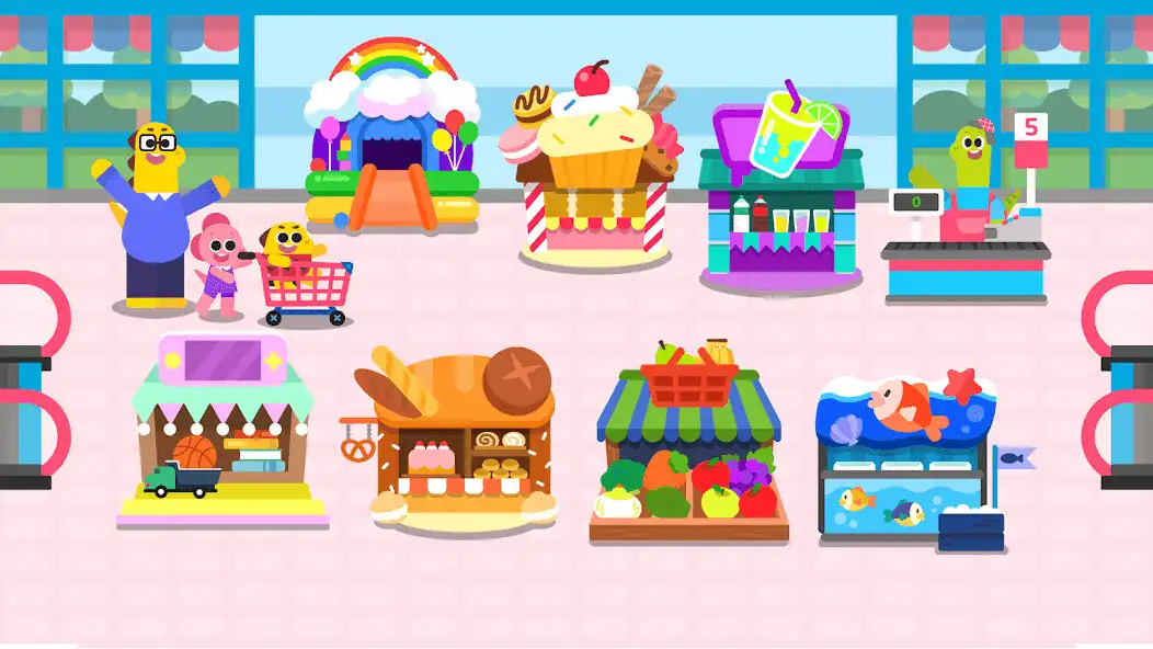 Play Cocobi Supermarket - Kids game  and enjoy Cocobi Supermarket - Kids game with UptoPlay