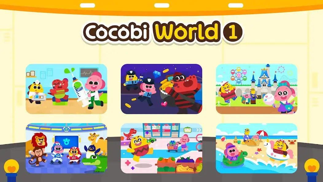 Play Cocobi World 1 - Kids Game  and enjoy Cocobi World 1 - Kids Game with UptoPlay