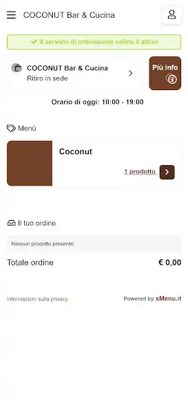 Play COCONUT Bar  Cucina as an online game COCONUT Bar  Cucina with UptoPlay