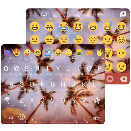 Run free android online Coconuts Sky KK Emoji Keyboard APK Run free android online Coconuts Sky KK Emoji Keyboard APK