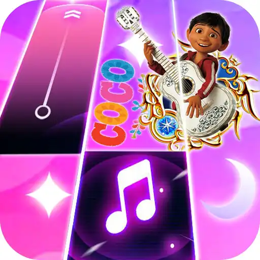 Play coco song piano tiles APK