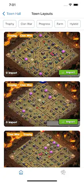 Play Coc Studio : Town Hall Layout as an online game Coc Studio : Town Hall Layout with UptoPlay