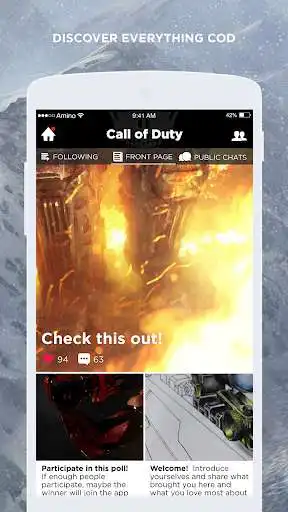 Play APK CoD Amino for Call of Duty  and enjoy CoD Amino for Call of Duty with UptoPlay com.narvii.amino.x93