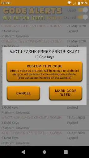 Play Code Alerts: BL3 as an online game Code Alerts: BL3 with UptoPlay