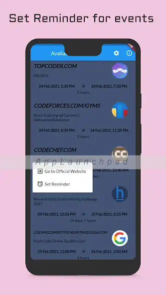 Play CodeList : List Coding Competi as an online game CodeList : List Coding Competi with UptoPlay