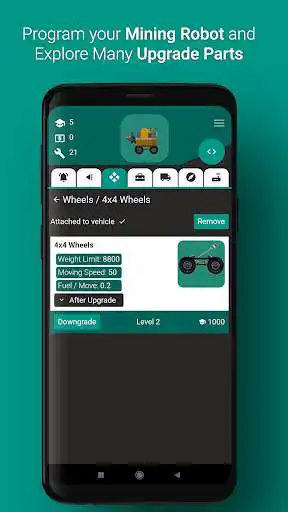 Play Code Miner: A Robot Programming Game  and enjoy Code Miner: A Robot Programming Game with UptoPlay