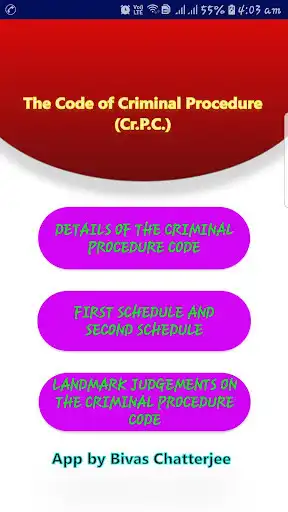 Play Code of Criminal Procedure (Cr.P.C.) as an online game online Code of Criminal Procedure (Cr.P.C.) with UptoPlay com.something.criminalprocedurecode Play Code of Criminal Procedure (Cr.P.C.) as an online game Code of Criminal Procedure (Cr.P.C.) with UptoPlay