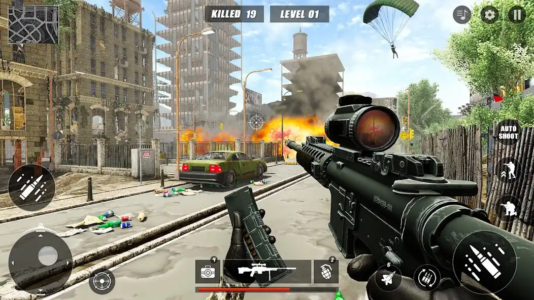 Play Code of Sniper 3D Gun Shooting as an online game Code of Sniper 3D Gun Shooting with UptoPlay