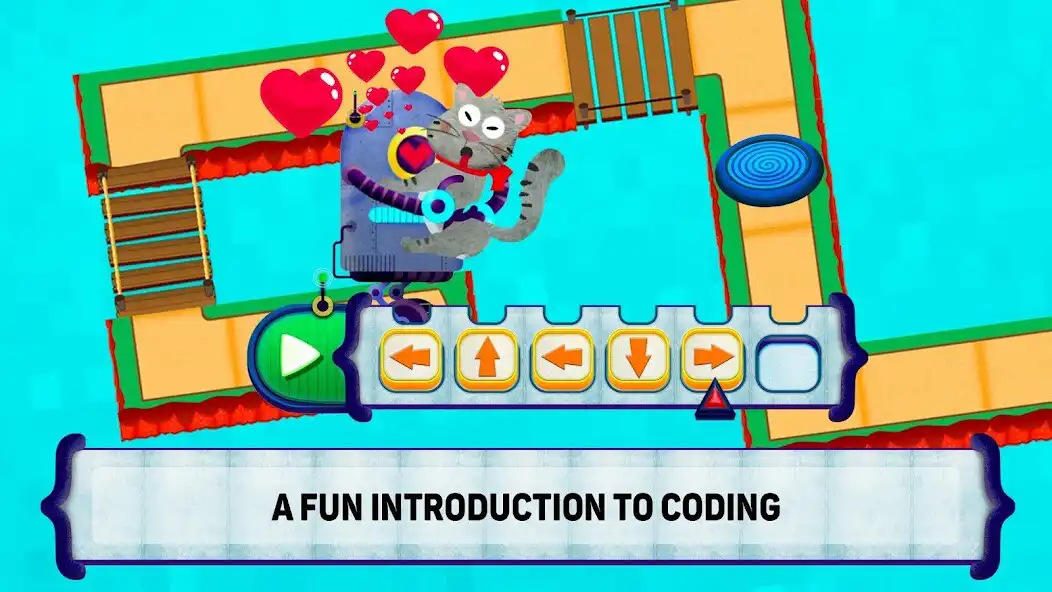 Play Code the Robot. Save the Cat  and enjoy Code the Robot. Save the Cat with UptoPlay